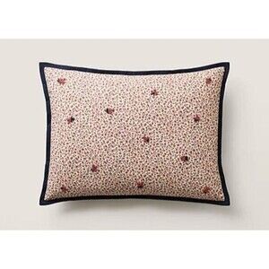 Ralph Lauren Addison Maye Cream Decorative Throw Pillow 15 x 20 Inches New $185